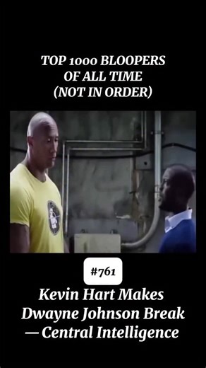 Caught Live Bloopers on Instagram: "Central Intelligence bloopers show just how impossible it was to keep Kevin Hart and Dwayne Johnson on track at the same time. Hart’s nonstop commentary and overreactions constantly derailed takes, while Johnson’s attempts to stay serious only made the breaks funnier. Scenes that were supposed to be straightforward collapsed the moment Hart started improvising or reacting a beat too long. Even the action-heavy moments didn’t stand a chance once one of them cra