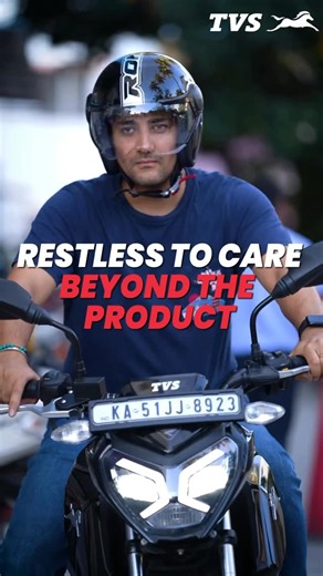 TVS Motor Company on Instagram: "Service that’s ready. Care that’s thorough. Support that stays with you. Happily Restless in 2025. Moving boldly into 2026. [TVS Motor Company, New Year, New Year 2026, Sustainability, Future of Mobility]"