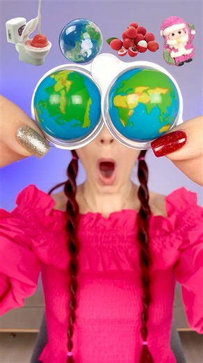 ASMR Marshmallow Santa, Gummy Eyeballs, Lichi #mukbang