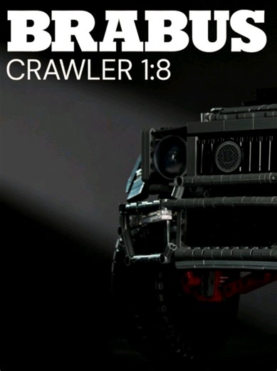 Der BRABUS Crawler im Maßstab 1:8. Jetzt bei BlueBrixx. #BlueBrixx #Klemmbausteine #brabus #crawler #auto