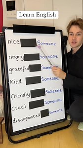 Disappointed → Someone?? (English lesson) #englishlesson #englishteacher #learnenglish #englishtips | English teacher | Facebook