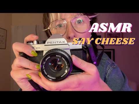 ASMR | photographer roleplay ~ camera clicks, shutter sounds, 4 cameras