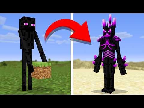 I made 10 NEW Endermen in Minecraft
