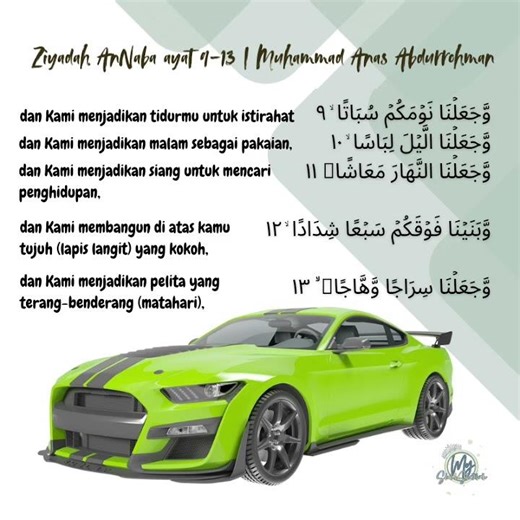 Ayat 9-13 | An Naba Juz 30 | Muhammad Anas Abdurrohman
