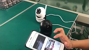 BLKJ YCC365 Plus IP Camera Remote Control and Features Demonstration