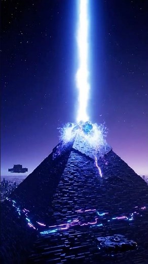 Beyond the Neon Pyramid: A Journey to Alternate Reality