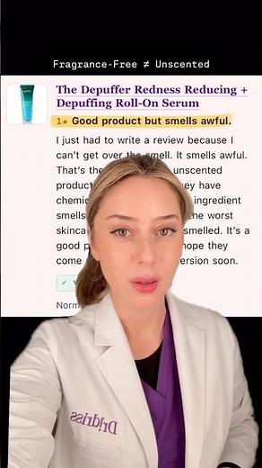 Fragrance Free and Unscented in Skincare are NOT the same thing!