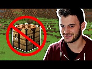 Minecraft Hardcore, But Crafting Tables Are Banned