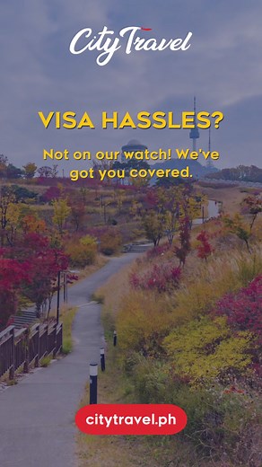🛂🤝 With City Travel, say goodbye to visa worries and embrace a smooth travel process. Let's turn your journey into a seamless experience. 🗺️🚀 Share your favorite visa success stories below! Let's empower each other to explore the world. 🌟🌏 #CityTravel #VisaHassleFree #SmoothTravelProcess #VisaSuccessStories #GlobalExplorers FOR INQUIRIES: https://bit.ly/citytravelph-inquiry | City Travel and Tours Corp.