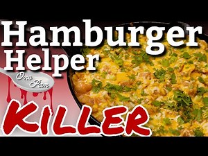 One-Pan Taco Mac & Cheese: The Hamburger Helper KILLER!