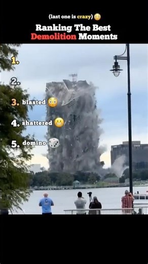 Top 5 Mind Blowing Demolition Moments #shorts