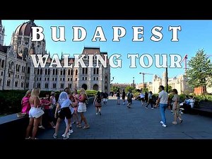 Budapest Hungary 4K Walking Tour 2025 | Budapest Walk 🇭🇺