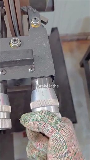 Brake lathe A great tool for saving money in auto repair shops! #machine #automobile#brakelathe