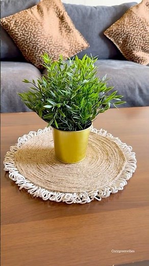 Rice Bag → Cute Table Mat! 🍃 Part 1