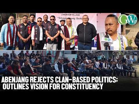 28 KORIDANG A/C BY-POLL: NPP CAND I. ABENJANG’S DECLARATION PROG. HELD AT LONGKHUM VILLAGE