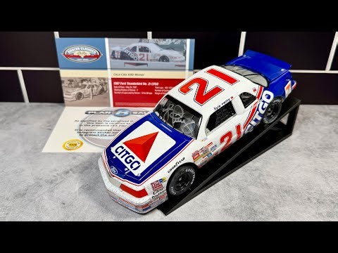 REVIEW: Kyle Petty 1987 Coca - Cola 600 Win Autographed 1:24 NASCAR Die-cast
