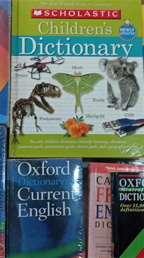 Bookshop & Stationery Store Abuja on Instagram: "✨📚📖📝 A dictionary is a comprehensive, typically alphabetical, reference resource—in book or digital format—that defines words and provides information on their usage, pronunciation, etymology, and, at times, grammatical forms. It acts as a guide to a language's lexicon, often featuring synonyms, antonyms, and usage examples to support effective communication. Visit our store to pick your copies At third floor Suit C14 Poly Plaza Besides Ap Plaz