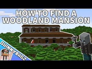 How to Find a Woodland Mansion Minecraft Java + Bedrock | Xbox, PlayStation, Nintendo, Windows 10