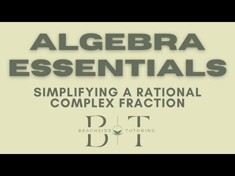 Simplifying a Rational Complex Fraction — Step-by-Step