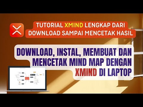 Complete Tutorial From Scratch to Create a Mind Map with XMind on a Laptop