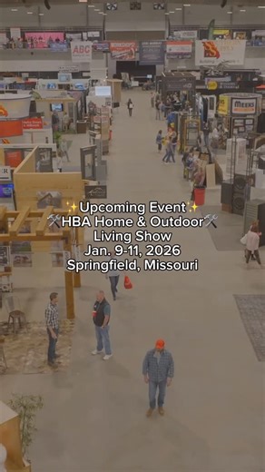 LoveSpringfield on Instagram: "The @hbaspringfield Home & Outdoor Living Show is Jan. 9-11, 2026 at Wilson’s Logistic Arena in Springfield, Missouri. 📍 3001 N. Grant Ave., Springfield Hours: Friday 10 a.m.-5 p.m., Saturday 9 a.m.-5 p.m., Sunday 11 a.m.-4 p.m. Tickets are $10. Presenting sponsor: Harry Cooper. #sponsored #springfieldmo #springfieldmissouri #lovespringfield"