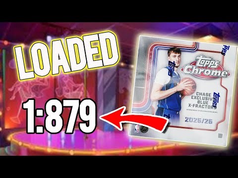 🔥 WILD BOXES: BRAND NEW First Look at 2025-26 Topps Chrome Mega Box. LOADED