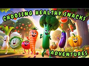 CHILDREN'S READ ALOUD STORY: A Story About Eating Healthy Fruits & Vegetables For Energy