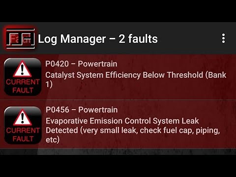 P0456 EVAP Very Small Leak Detected Code Causing P0420 CEL (Scion tC2 / tC2.5)