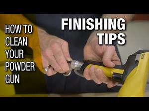 Powder Coating Tip - How to Clean your Powder Gun