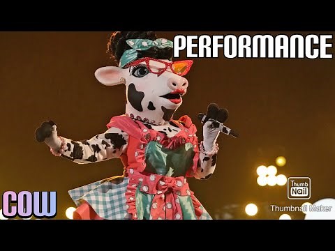 Cow Performs "Treasure" By Bruno Mars | Masked Singer | S10 E2