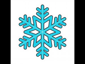 How to Draw a Snowflake Easy in 7 Steps