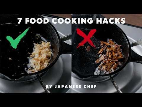 You’re Making These Cooking Mistakes | 7 Beginner Food Hacks