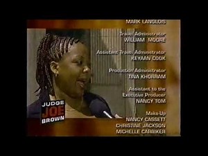 Judge Joe Brown Closing Credits 2003 (Long Variant)