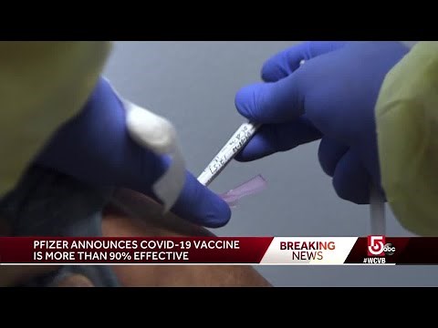 Pfizer says early COVID-19 vaccine data show 90% efficacy rate