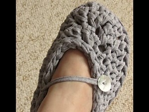 VERY EASY chunky crochet slippers tutorial - for beginners - all adult sizes