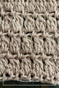 Step-by-step Tutorial for Crocheting the Double Crochet Cluster Stitch Pattern, Includes Photos and Video Tutorial - Etsy