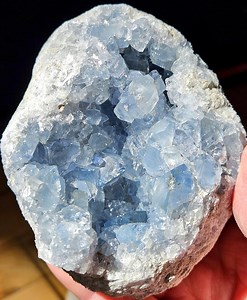 Celestite Geode - Etsy