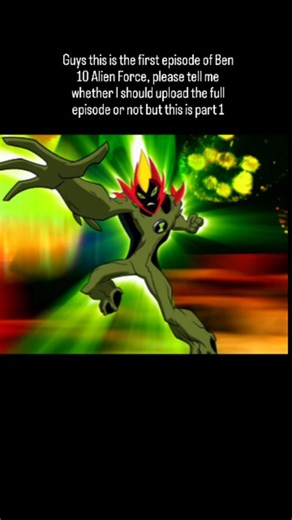 prototype ⚡ Adventure on Instagram: "First episode of Ben 10 alien force 😲 . . follow for more . .#ben10alienforce"