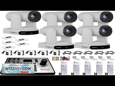 PTZOptics 5 x Move 4K SDI HDMI USB IP PTZ Camera with 30x Optical Zoom