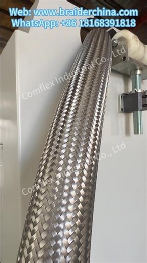 High speed 72 carriers wire braiding machine with 9.5kg bobbin capacity