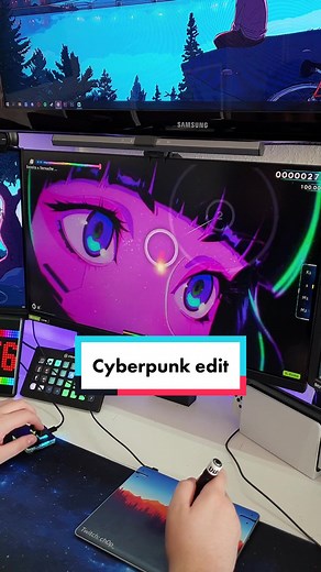 Damn that looks nice! #osu#osugame#gaming#viral#fyp#anime