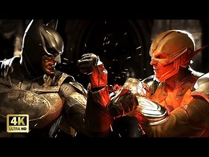 Batman VS Reverse Flash | Full Fight | Injustice 2 [4K+60fps] Gameplay