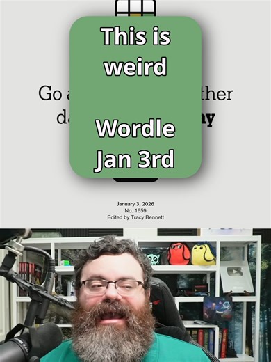 Wordle Jan 3, 2026 #wordle #wordletok #nytgames #wordgames #rangsk | Wordle Game