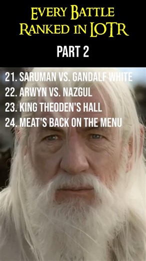 Ranking Every Battle in the LOTR Trilogy | Part 2 (#21–#24)