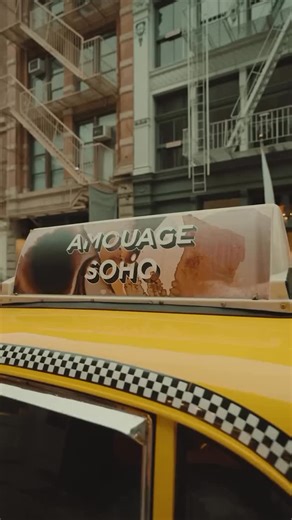 Vintage NYC Checker Taxi Cab on Instagram: "We rolled into Soho with the iconic Checker Cab to celebrate the grand opening of Amouage — where fragrance becomes art. @amouageofficial #amouagesohonyc #nyctaxi #checkercab #brandpromotion"