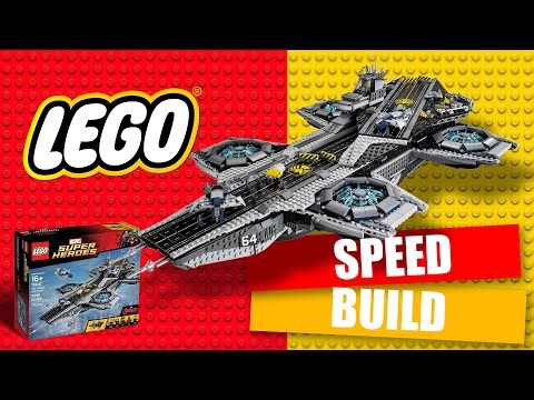 LEGO SHIELD Helicarrier - Ultimate HYPERLAPSE Build Experience!