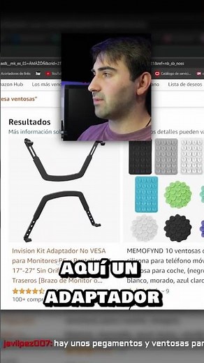 😮SOLUTION if you want to hang your monitor and it doesn't have a VESA mount #monitor