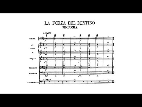 Verdi: La forza del destino (The Power of Fate), Overture (with Score)