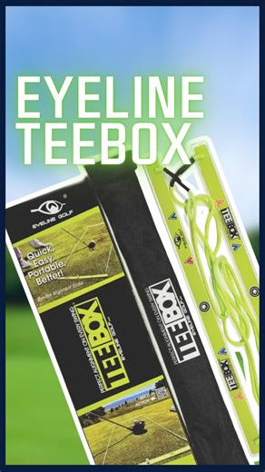 Struggling with aim off the tee? 🤔🏌️‍♂️ The Teebox Alignment Station by @eyelinegolf could be the perfect solution for you! Quick to setup, easy to transport, perfect for your next range session! 👊 Pick up yous with GSS today! #golf #golftraining #golftrainingaids #eyelinegolf #golftips #golfequipment #golfdriver #golfaddicts | Golf Swing Systems