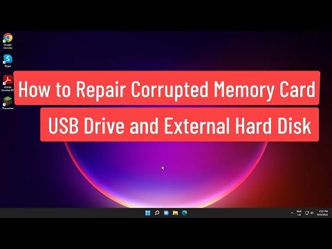 How to Repair Corrupted Memory Card, USB Drive and External Hard Disk [3 Methods]